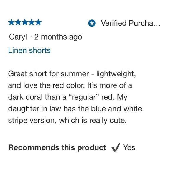 NWT! Nautica Womens Linen Blend Pull-On Easy to Wear Versatile Shorts - Picture 14 of 14